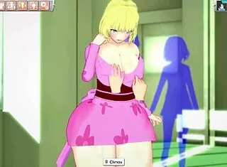 Rubia Tetona Hentai Girl Squirts In Anime Game