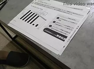 female boss turns subordinate into masochist with feet