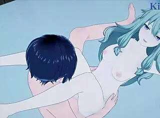 kusanagi nene and akiyama mizuki share intense creampie session