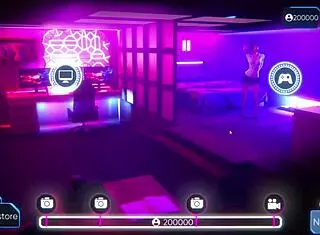 OnlyFap Simulator 3: Cute Anime Girl In Nude Sex Game.