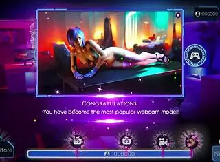 OnlyFap Simulator 3: Cute Anime Girl In Nude Sex Game.