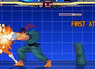 chunli takes on that long cock in intense hentai battle