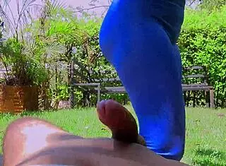 That guy in the park couldn't stop staring, and we ended up fucking wildly