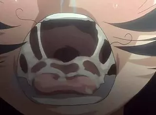 Taimanin Asagi Feels Intense Emotions in Hardcore Hentai Gangbang