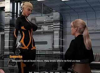 Journey through spacetime 51 with detailed scenes of adventure, exploration, and erotic encounters.