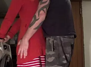 Wife Gets DICK In Laundry Room