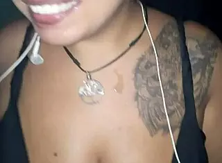 Sexy Latina Pornstar Gives Monster Cock Blowjob in Tunnel