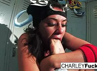Charley Chase Performs Lucha Libre Foot Fetish