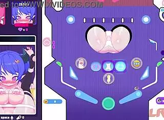 elf girl plays pinball in part 1 😊