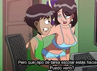 mi madrastra me pilla masturbandome sub esp