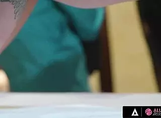 all girl massage with babe gabbie carter and masseuse eliza ibarra