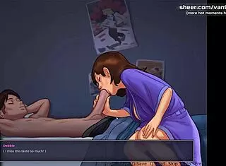 Wild Sex With Stepmom In Bed At Night!