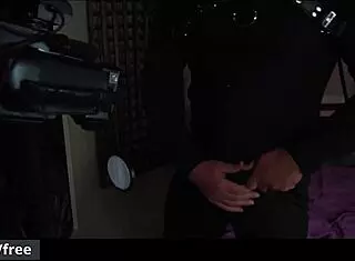 Handsome Guy Jerks Off Watching Two Muscular Men Fucking - Men Com