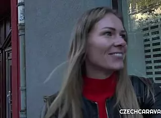 Bold Sex In Caravan With Czech Blonde Milf