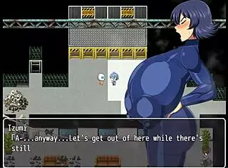 Todoroki Feels Intense Pleasure As Space Zombie Cums On Her Latex Suit In Hentai Game Ep 7