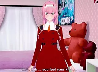 I watched Zero Two having hard sex with Darling in POV, it was so hot, ya know?
