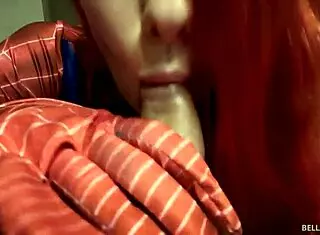 spider-woman mary jane watson gets bent over for blowjob and facial in parody