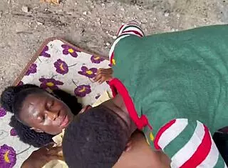 i caught this sexy teen student masturbating in the bush