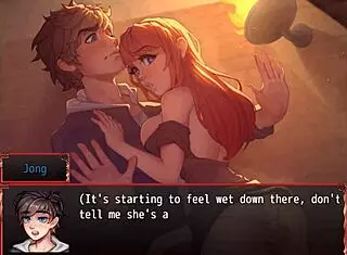 Harem In Another World Hentai Game Ep 13 Best Thighjob Ever!