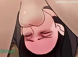 soft gf- lewdfroggo animation ai upscaled