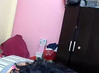 Stunning webcamer in high heels gets pounded hard on live cam.