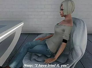 Watch this blonde babe get assfucked in high definition hentai