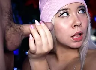 I tease my boyfriend's cock to get it hard for fucking