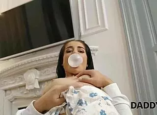 New Girl Shows Off Her Soaked Twat for Hungry Eyes.