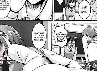 subtle anal training in hentai anime