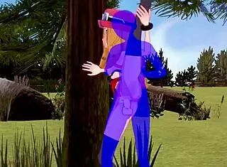 Serena and Bea Saito fuck the old man in intense Pokemon hentai 😈