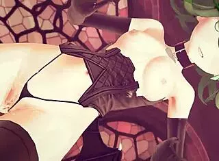 Natsuki Competes In Sex Games With Masturbation And Riding In Hentai Animation