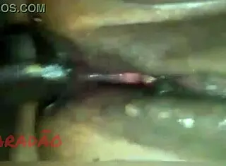 Latina Mature Babe Swallows Cum After Orgasming On Hairy Pussy