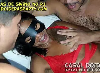 agatha mendes' first time with two guys on the street