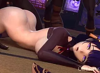 i watch this hentai anime where the 3d cartoon girl gets creampied in her pussy