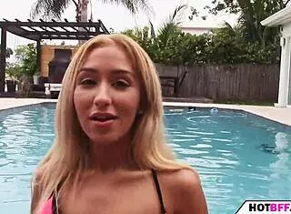 A Day Of Summer With Horny Teens At College Party