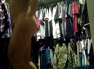 Hidden wife voyeur scene