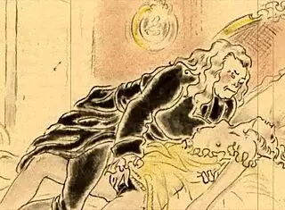 Vintage Hentai Anime Depicts Erotic Cartoon Scenes