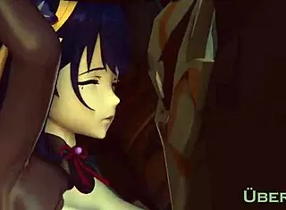 i watch this hentai anime where the 3d cartoon girl gets creampied in her pussy