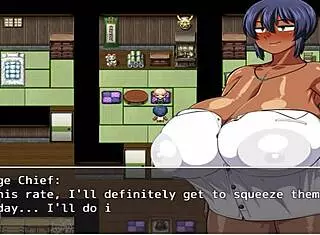 brown girl natsuki-chan masturbates and cums in hentai anime