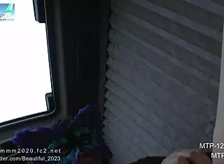 Check out this amateur Japanese fetish in panties and skirt!