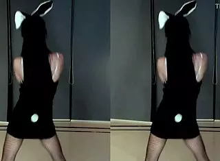 cute asian girl dancing and begging to get fucked hard