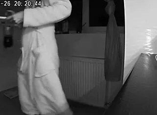 New wife spends time with husband's friend in homemade setting