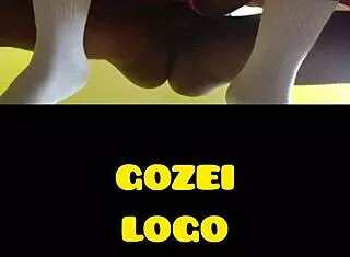 Two young people exchange looks at gym, then he fucks unknown woman cumming inside her shaved pussy.