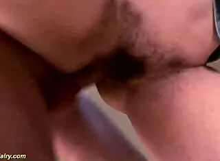 Hairy German mature brunette pounded deep in rough amateur action