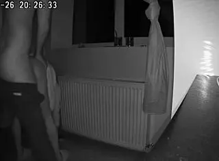 New wife spends time with husband's friend in homemade setting