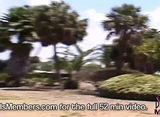 gigantic tit alert, mindy strips totally naked in public