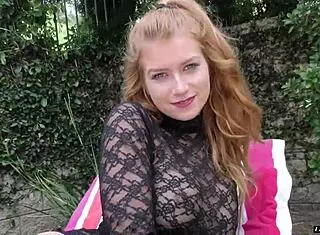 Arya Fae Craves Big Black Cock in Interracial Action