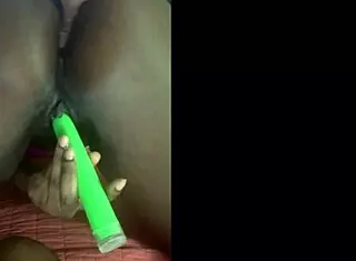 teen takes bbc vibrator and cumshot in mouth pt 3 😏