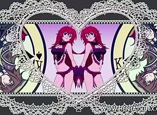 anime girls belly dance in suisei no gargantia dxd fan service