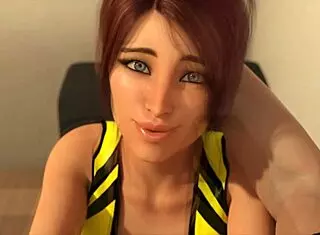 Wow, fucking three sexy cheerleaders in this hentai scene!